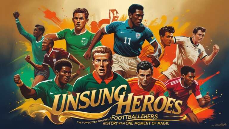 “Unsung Heroes: The Forgotten Footballers Who Defined History with One Moment of Magic”